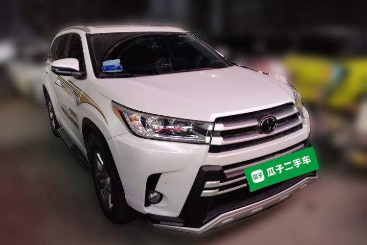 Used Toyota Highlander 2020 2.0T Four-Wheel Drive Millionth Anniversary Edition 7 Seats Front Right 45 Deg