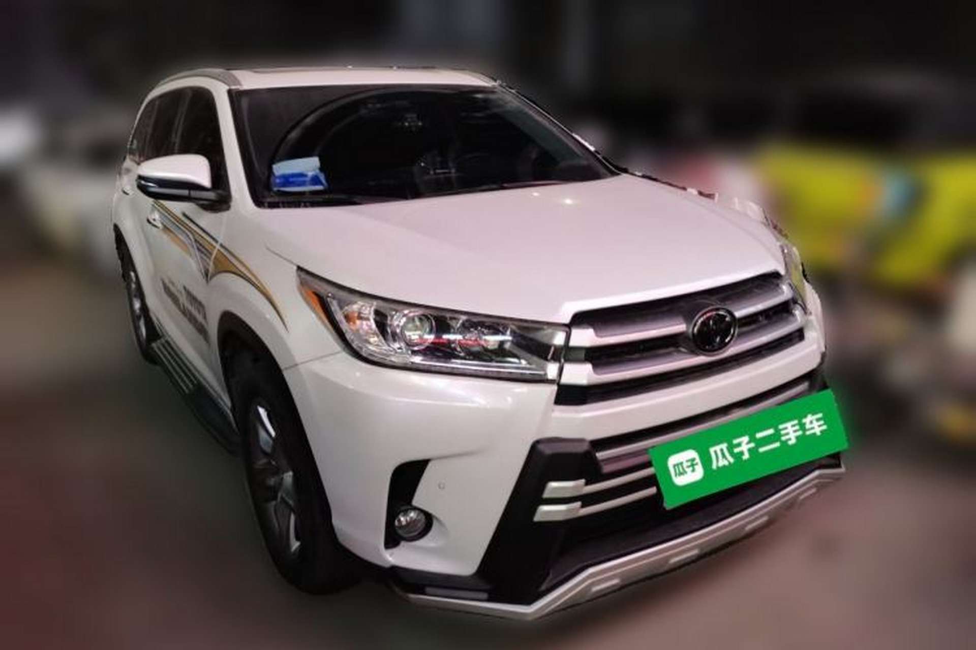 Used Toyota Highlander 2020 2.0T Four-Wheel Drive Millionth Anniversary Edition 7 Seats Front Right 45 Deg