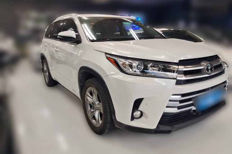 Used Toyota Highlander 2020 2.0T Four-Wheel Drive Millionth Anniversary Edition 7 Seats Front Right 45 Deg
