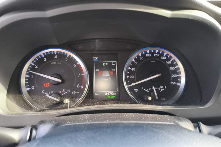 Used Toyota Highlander 2020 2.0T Four-Wheel Drive Millionth Anniversary Edition 7 Seats Instrument Cluster