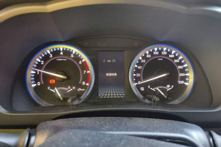 Used Toyota Highlander 2020 2.0T Four-Wheel Drive Millionth Anniversary Edition 7 Seats Instrument Cluster