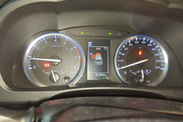 Used Toyota Highlander 2020 2.0T Four-Wheel Drive Millionth Anniversary Edition 7 Seats Instrument Cluster