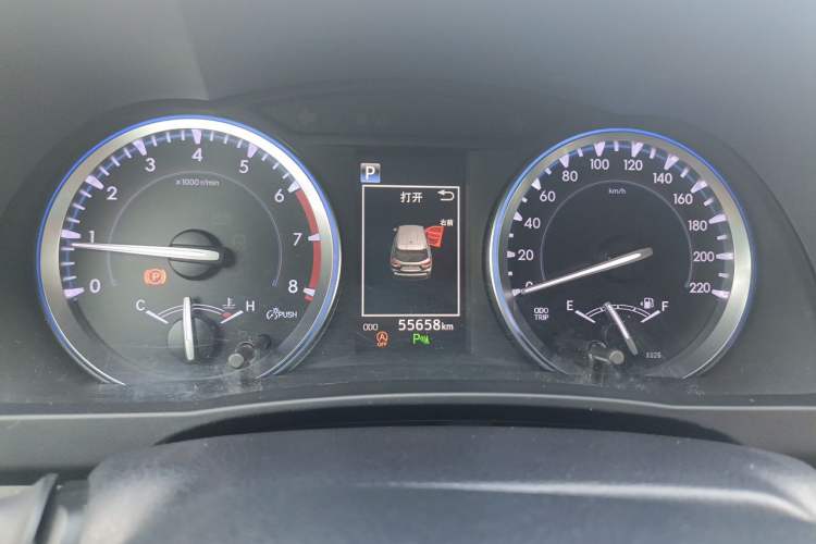 Used Toyota Highlander 2020 2.0T Four-Wheel Drive Millionth Anniversary Edition 7 Seats Instrument Cluster