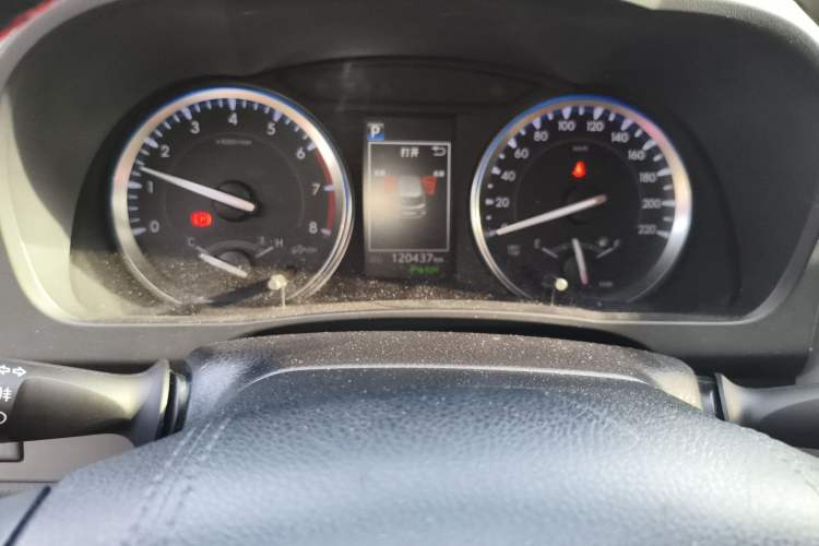 Used Toyota Highlander 2020 2.0T Four-Wheel Drive Millionth Anniversary Edition 7 Seats Odometer Close Up