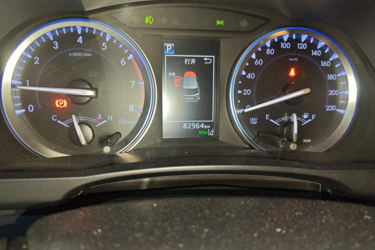 Used Toyota Highlander 2020 2.0T Four-Wheel Drive Millionth Anniversary Edition 7 Seats Odometer Close Up