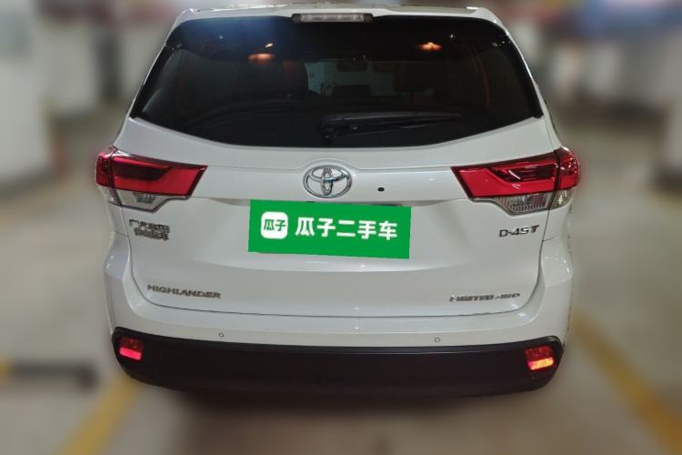 Used Toyota Highlander 2020 2.0T Four-Wheel Drive Millionth Anniversary Edition 7 Seats Rear