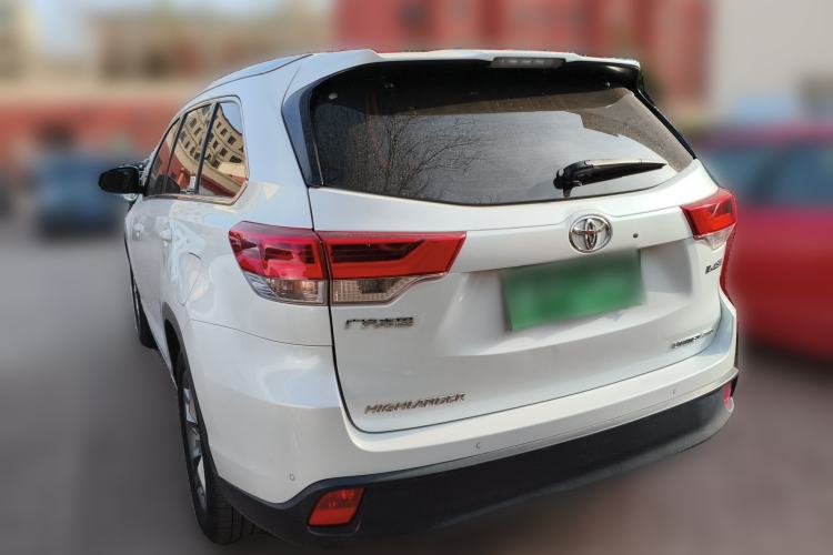 Used Toyota Highlander 2020 2.0T Four-Wheel Drive Millionth Anniversary Edition 7 Seats Rear Left 45 Deg