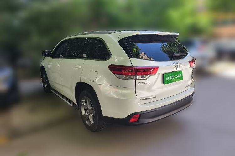 Used Toyota Highlander 2020 2.0T Four-Wheel Drive Millionth Anniversary Edition 7 Seats Rear Left 45 Deg