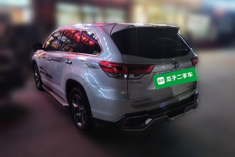 Used Toyota Highlander 2020 2.0T Four-Wheel Drive Millionth Anniversary Edition 7 Seats Rear Left 45 Deg