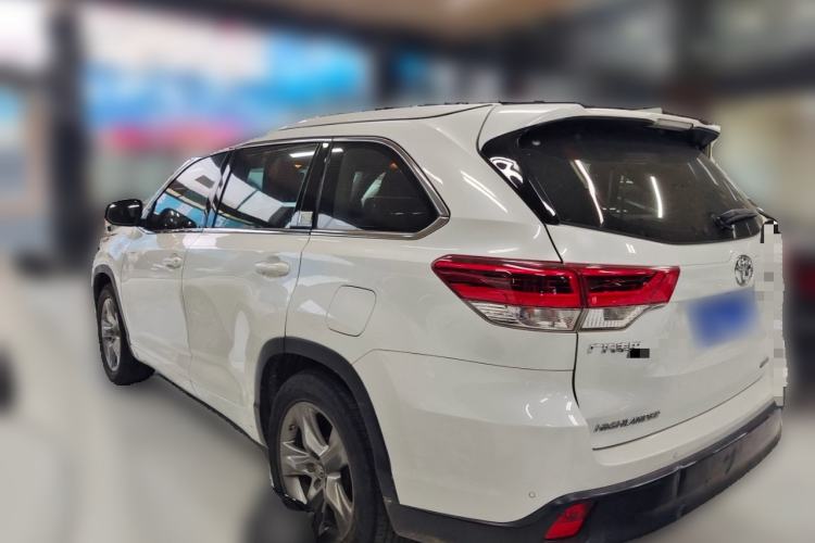 Used Toyota Highlander 2020 2.0T Four-Wheel Drive Millionth Anniversary Edition 7 Seats Rear Left 45 Deg