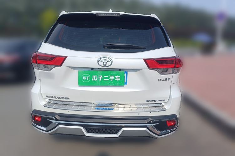 Used Toyota Highlander 2020 2.0T Four-Wheel Drive Millionth Anniversary Edition 7 Seats Rear