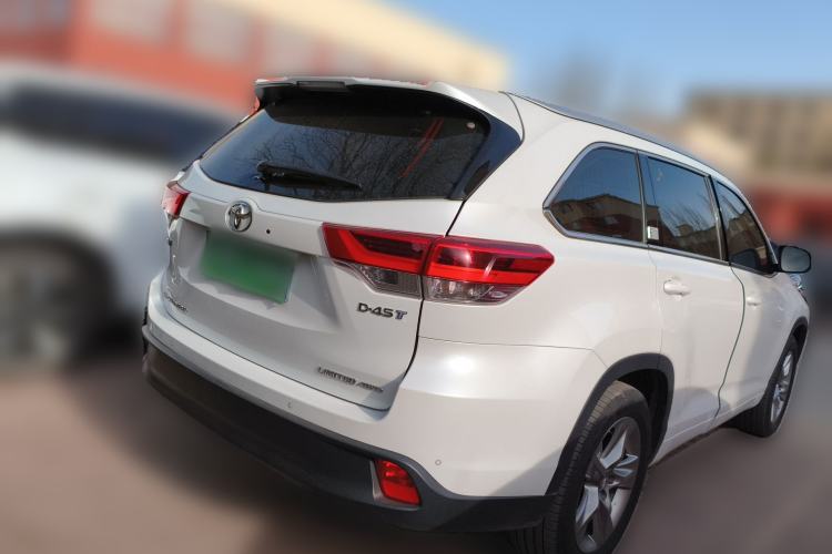 Used Toyota Highlander 2020 2.0T Four-Wheel Drive Millionth Anniversary Edition 7 Seats Rear Right 45 Deg
