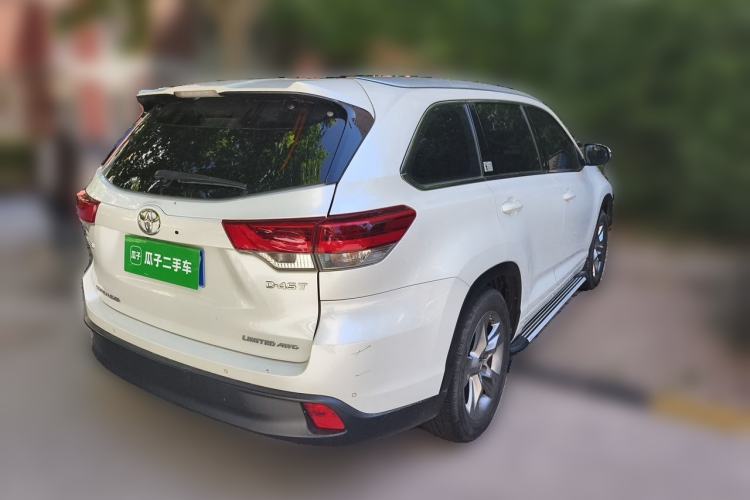 Used Toyota Highlander 2020 2.0T Four-Wheel Drive Millionth Anniversary Edition 7 Seats Rear Right 45 Deg