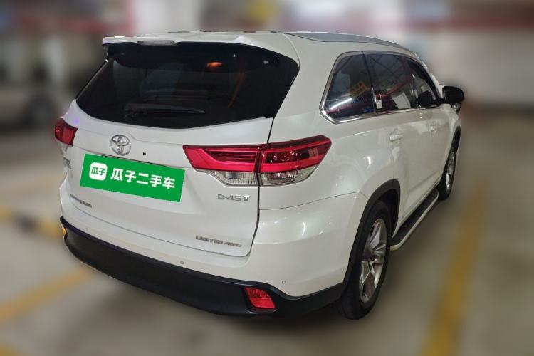 Used Toyota Highlander 2020 2.0T Four-Wheel Drive Millionth Anniversary Edition 7 Seats Rear Right 45 Deg