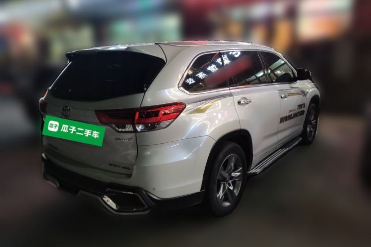 Used Toyota Highlander 2020 2.0T Four-Wheel Drive Millionth Anniversary Edition 7 Seats Rear Right 45 Deg
