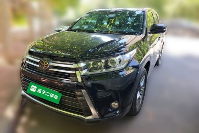 Used Toyota Highlander 2021 2.0T Four-Wheel Drive Prestige Version 7 Seats
