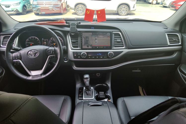 Used Toyota Highlander 2021 2.0T Four-Wheel Drive Prestige Version 7 Seats Center Console