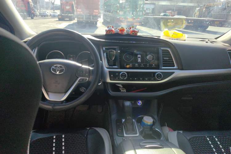 Used Toyota Highlander 2021 2.0T Four-Wheel Drive Luxury Edition 7 Seats Center Console
