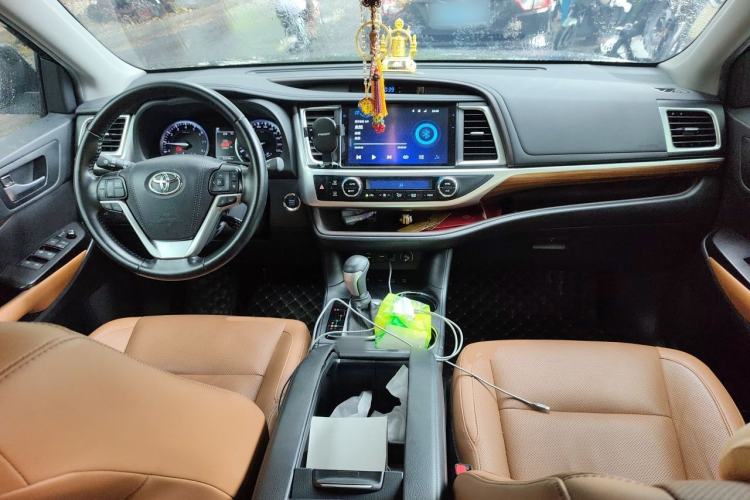 Used Toyota Highlander 2021 2.0T Four-Wheel Drive Knight Edition 7 Seats Center Console