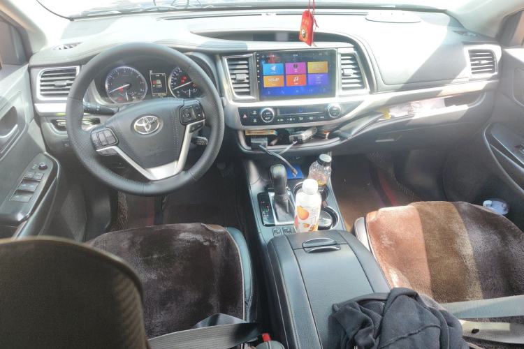 Used Toyota Highlander 2021 2.0T Four-Wheel Drive Prestige Version 7 Seats Center Console