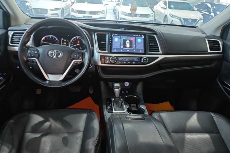 Used Toyota Highlander 2021 2.0T Four-Wheel Drive Prestige Version 7 Seats Center Console