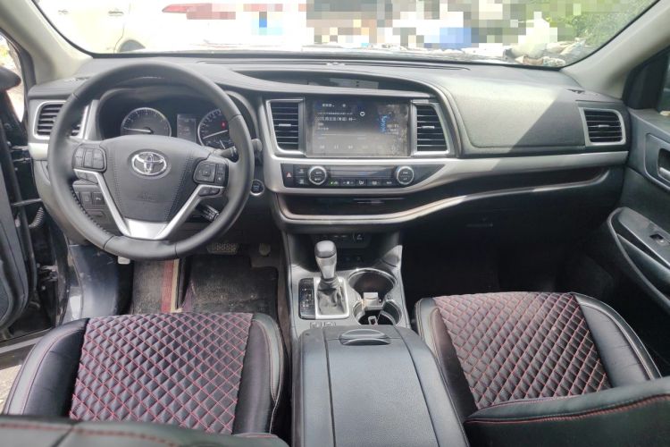 Used Toyota Highlander 2021 2.0T Four-Wheel Drive Luxury Edition 7 Seats Center Console