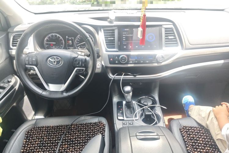 Used Toyota Highlander 2021 2.0T Four-Wheel Drive Prestige Version 7 Seats Center Console