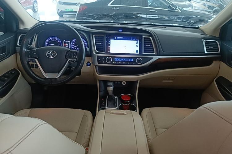 Used Toyota Highlander 2021 2.0T Four-Wheel Drive Prestige Version 7 Seats Center Console