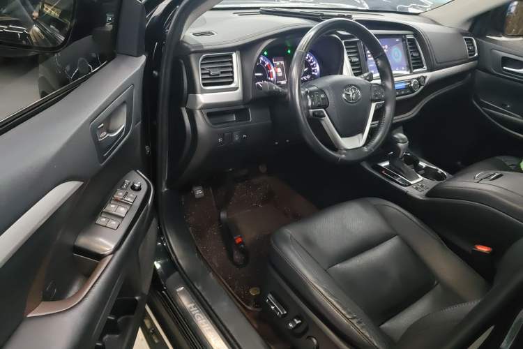 Used Toyota Highlander 2021 2.0T Four-Wheel Drive Luxury Edition 7 Seats Driver Seat