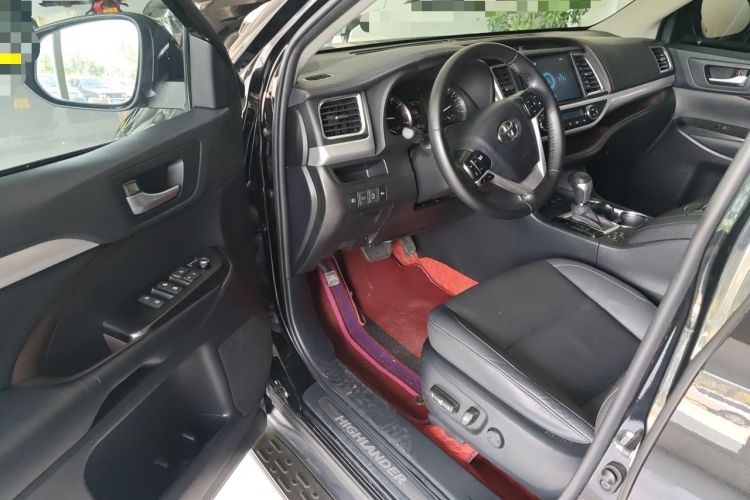 Used Toyota Highlander 2021 2.0T Four-Wheel Drive Prestige Version 7 Seats Driver Seat