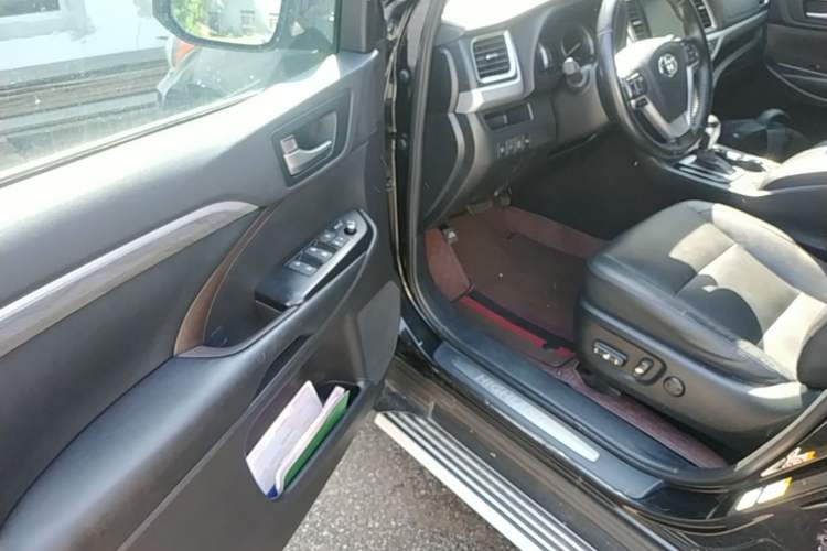 Used Toyota Highlander 2021 2.0T Four-Wheel Drive Prestige Version 7 Seats Driver Seat