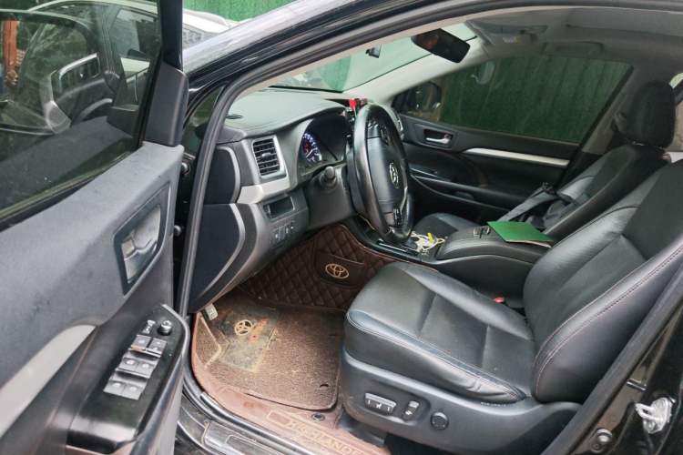 Used Toyota Highlander 2021 2.0T Four-Wheel Drive Luxury Edition 7 Seats Driver Seat