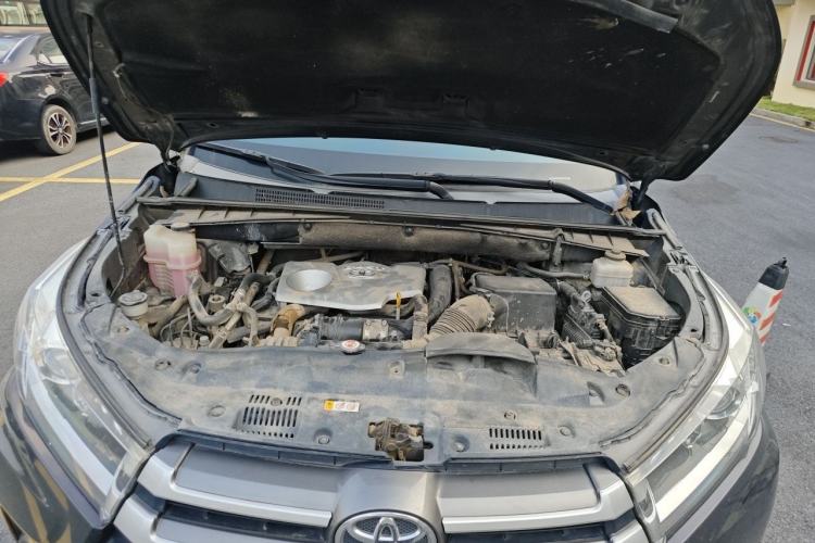 Used Toyota Highlander 2021 2.0T Four-Wheel Drive Elite Edition 7-Seater Engine Bay