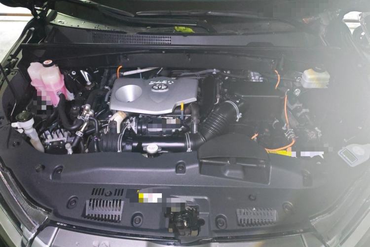 Used Toyota Highlander 2021 2.0T Four-Wheel Drive Elite Edition 7-Seater Engine Bay