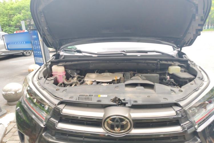 Used Toyota Highlander 2021 2.0T Four-Wheel Drive Luxury Edition 7 Seats Engine Bay