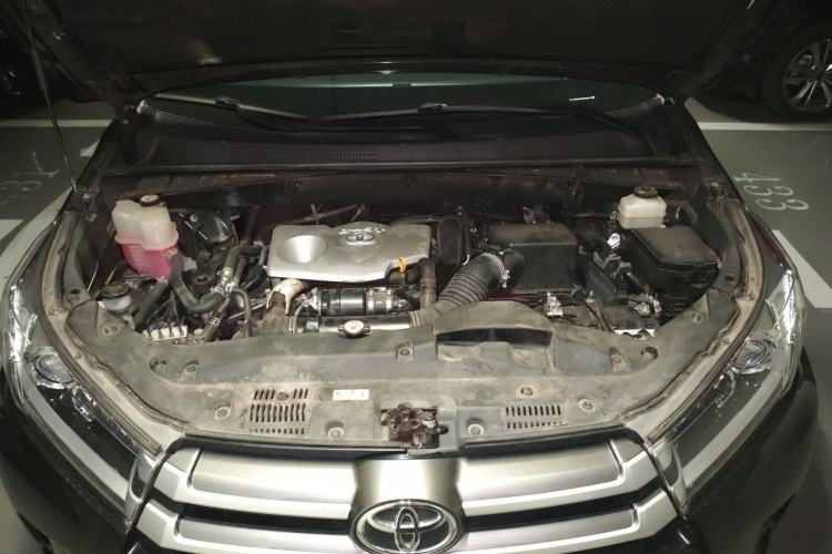 Used Toyota Highlander 2021 2.0T Four-Wheel Drive Elite Edition 7-Seater Engine Bay