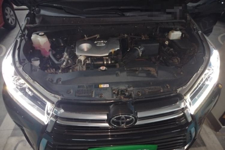 Used Toyota Highlander 2021 2.0T Four-Wheel Drive Luxury Edition 7 Seats Engine Bay