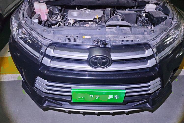 Used Toyota Highlander 2021 2.0T Four-Wheel Drive Luxury Edition 7 Seats Engine Bay