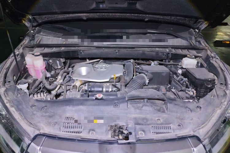 Used Toyota Highlander 2021 2.0T Four-Wheel Drive Elite Edition 7-Seater Engine Bay