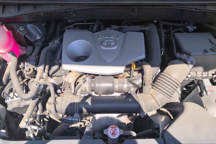 Used Toyota Highlander 2021 2.0T Four-Wheel Drive Luxury Edition 7 Seats Engine Bay