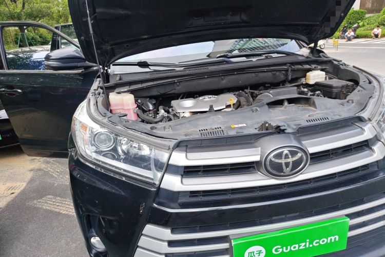 Used Toyota Highlander 2021 2.0T Four-Wheel Drive Luxury Edition 7 Seats Engine Bay Right