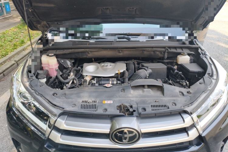 Used Toyota Highlander 2021 2.0T Four-Wheel Drive Luxury Edition 7 Seats Engine Bay