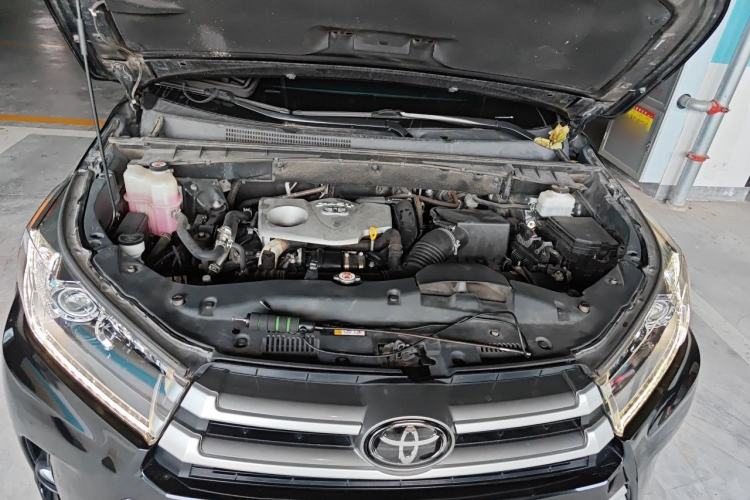 Used Toyota Highlander 2021 2.0T Four-Wheel Drive Luxury Edition 7 Seats Engine Bay
