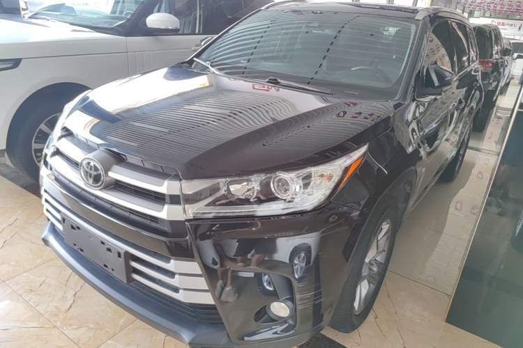 Used Toyota Highlander 2021 2.0T Four-Wheel Drive Luxury Edition 7 Seats Guazi used car, China used car export, Used car for sale, Used cars, Cheapest cars for sale