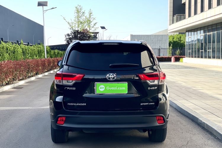 Used Toyota Highlander 2021 2.0T Four-Wheel Drive Luxury Edition 7 Seats Exterior 4