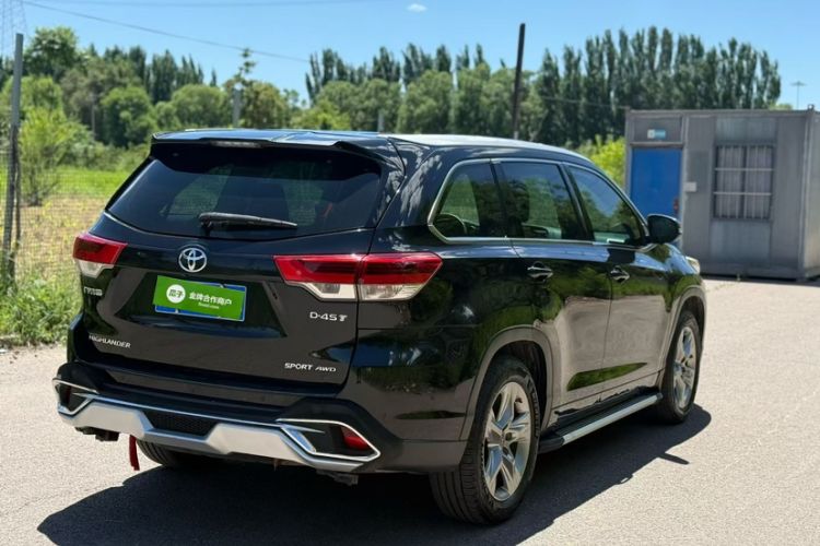 Used Toyota Highlander 2021 2.0T Four-Wheel Drive Prestige Version 7 Seats Exterior 4