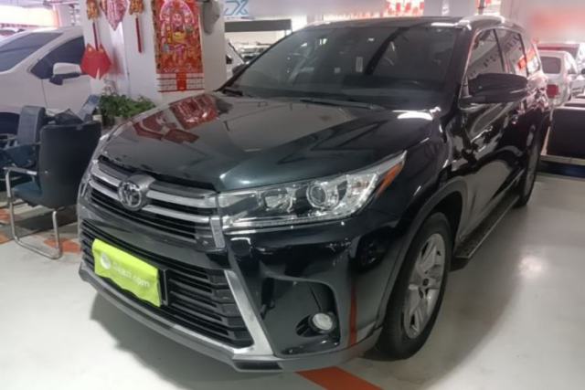 Used Toyota Highlander 2021 2.0T Four-Wheel Drive Prestige Version 7 Seats