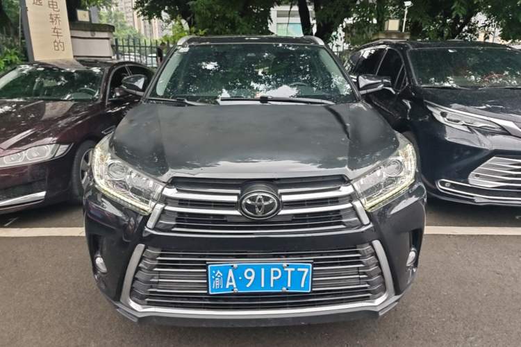 Used Toyota Highlander 2021 2.0T Four-Wheel Drive Prestige Version 7 Seats Front