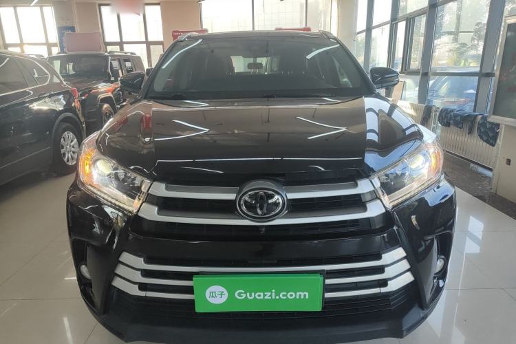 Used Toyota Highlander 2021 2.0T Four-Wheel Drive Luxury Edition 7 Seats Front