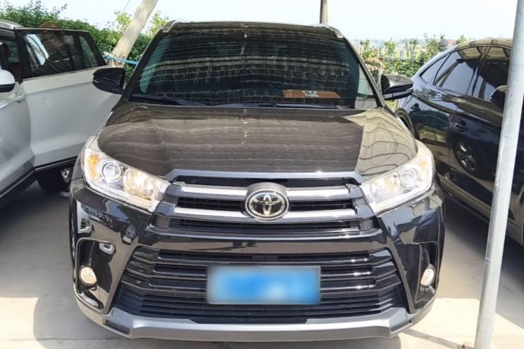 Used Toyota Highlander 2021 2.0T Four-Wheel Drive Luxury Edition 7 Seats Front
